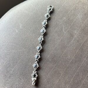 Silver link bracelet